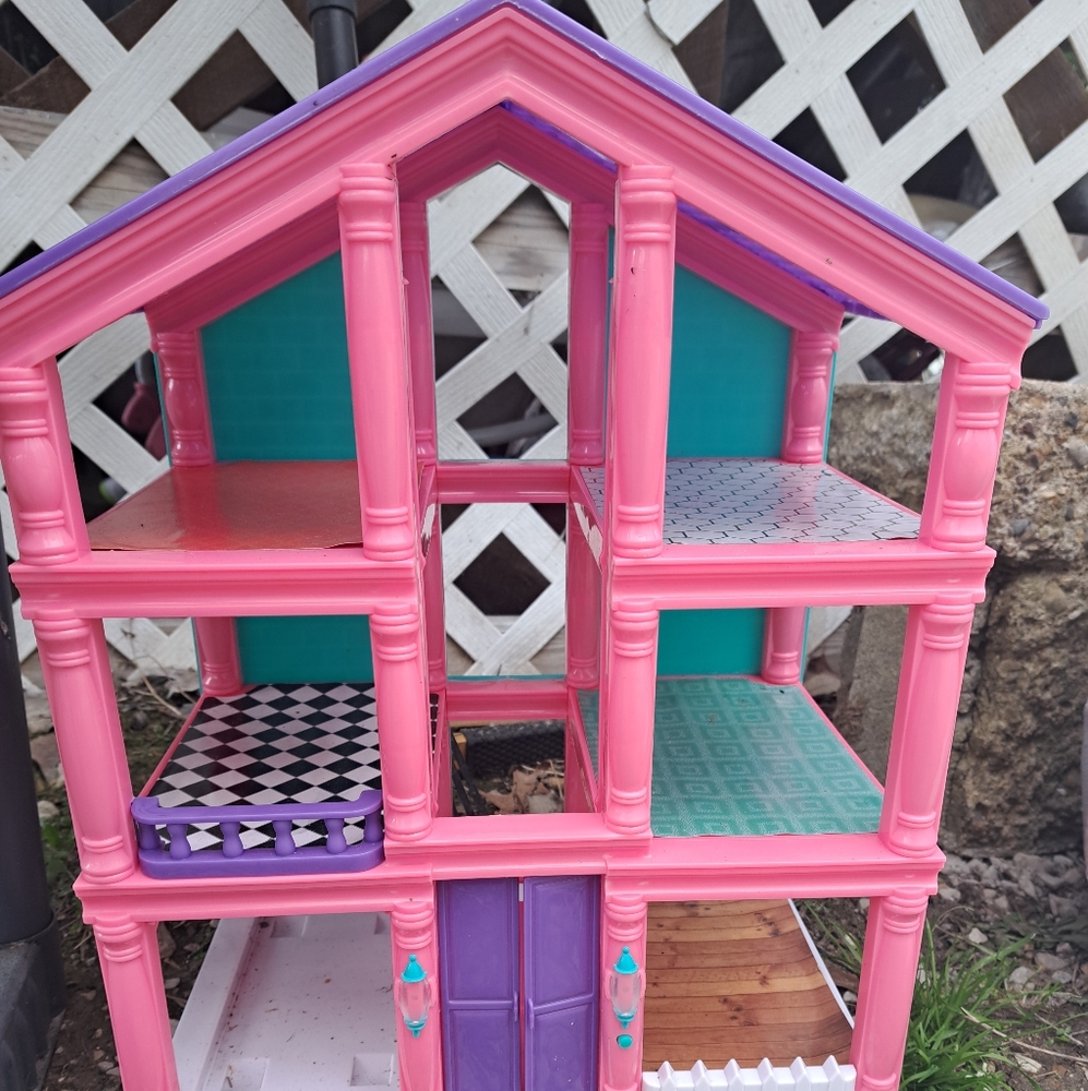 Pink and Purple Dollhouse